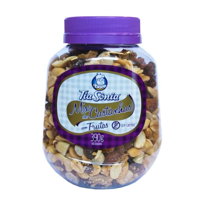pote com 390g de Mix de Castanhas