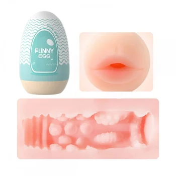 Egg Deep Oral  Cyberskin Ultraelástico