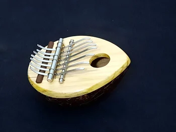 Kalimba em Coco 7 Lamelas