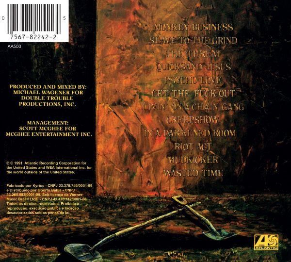 CD SKID ROW - SLAVE TO THE GRIND