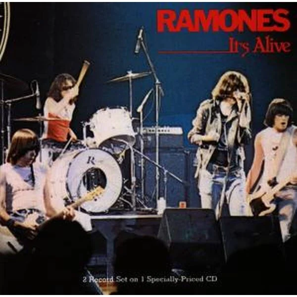 RAMONES - ITS ALIVE -CAPA PARA ANUNCIO