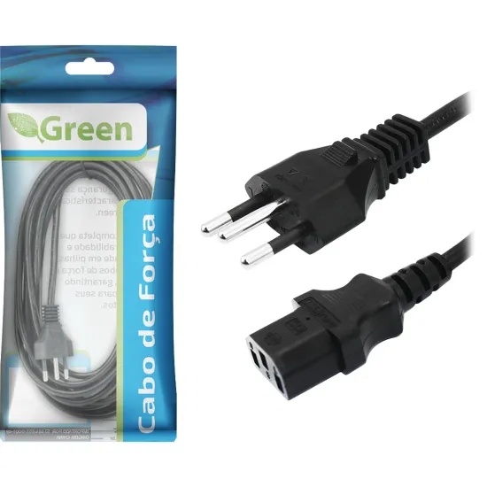 CABO TRIPOLAR 10A 5M GREEN (big)