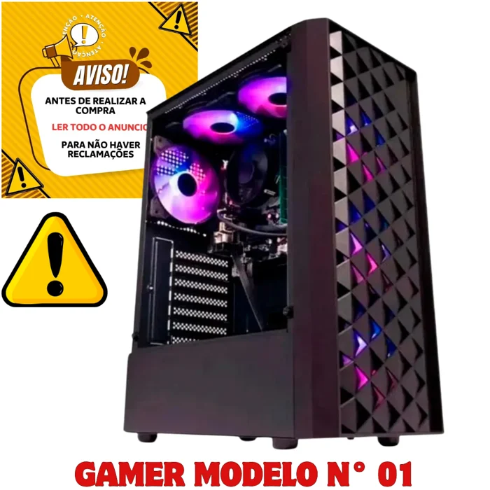 GAMER GABINETE GAMER GT COM AVARIAS