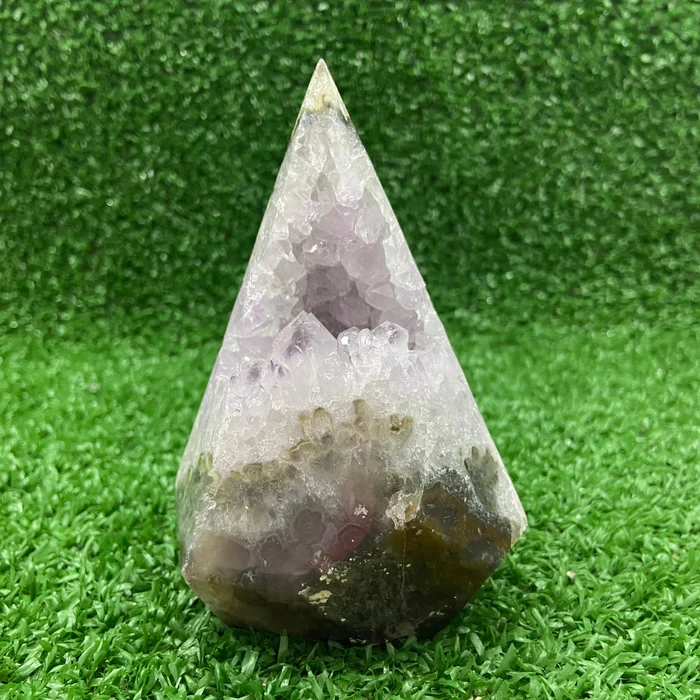 Ponta Diamante Geodo de Ametista - 644g (big)