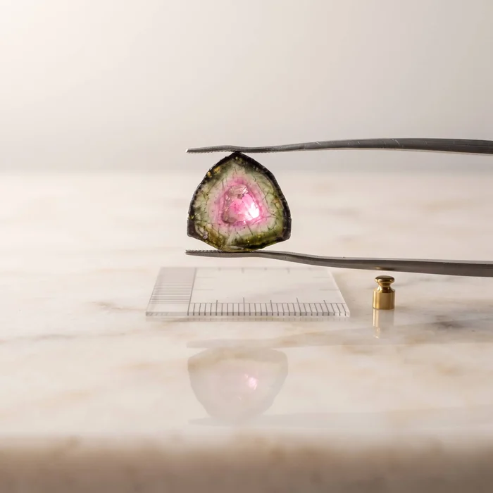 Turmalina Melancia Placa - 8,75ct