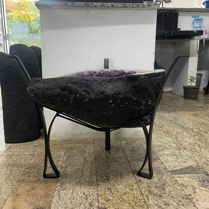 Mesa de Geodo de Ametista Natural – 38,60 kg | Peça Exclusiva (big)