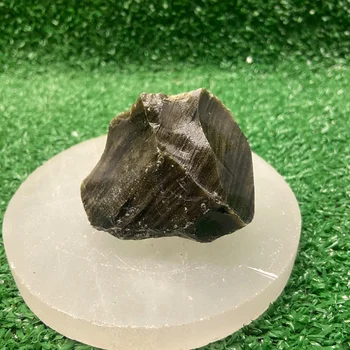 Pedra Bruta Obsidiana Negra Rainbow - kg (normal)