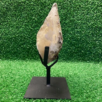 Quartzo Jacaré (Cristal Elestial) na Base Preta – 20,5 cm - 5 (normal)