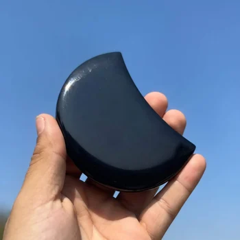 Lua de Obsidiana Negra - 10,5x7cm