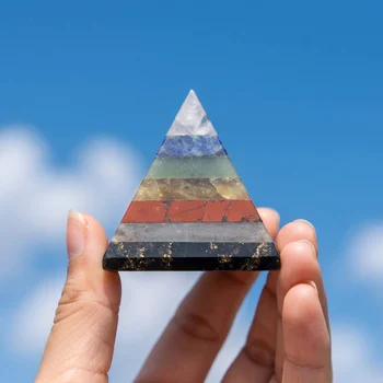 Pirâmide dos 7 Chakras - 5,5cm12