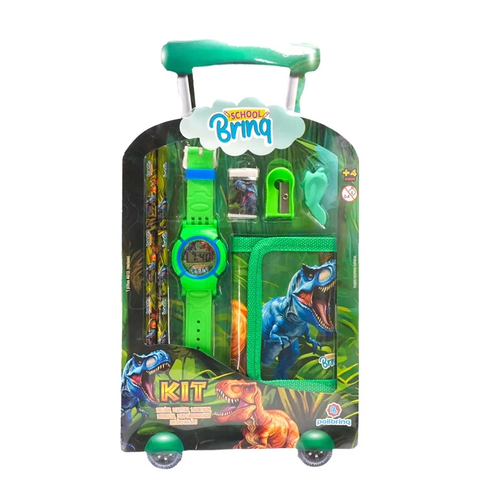 SCB15-KIT-CARTEIRA-C-RELOGIO-DINO