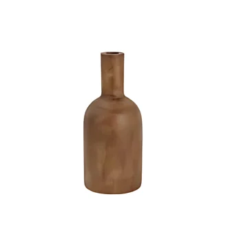 Vaso Em Madeira 34cm (normal)