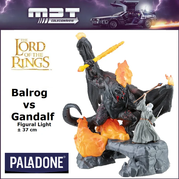 Paladone - Lord of the Rings - Balrog vs Gandalf - Figural Light (0)