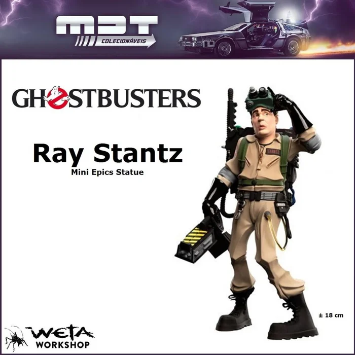 Weta - Ghostbusters - Mini Epics Statue - Ray Stantz (0)