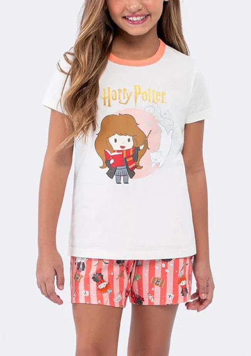 Veggi Pijama Manga Curta Infantil Hermione (0)
