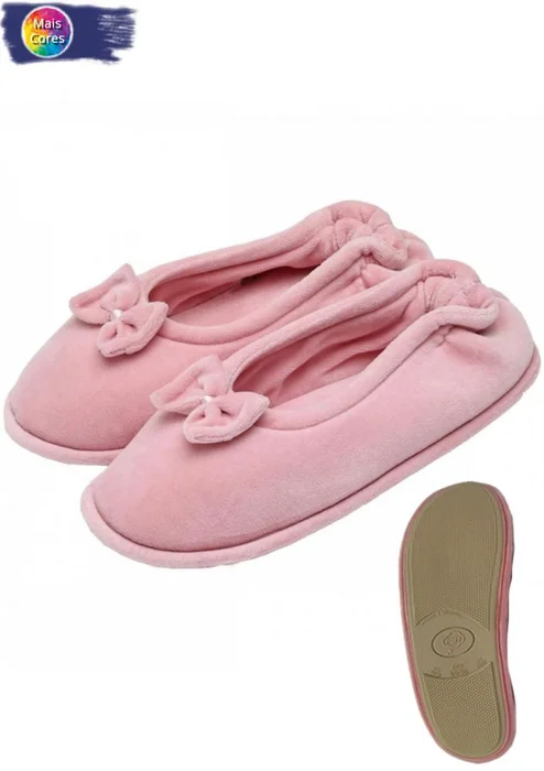 Puff Sapatilha Flexível Plush com Laço (0)