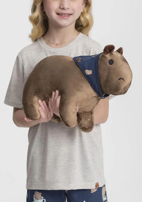 Mensageiro dos Sonhos Almofada de Pelúcia Capivara (0)