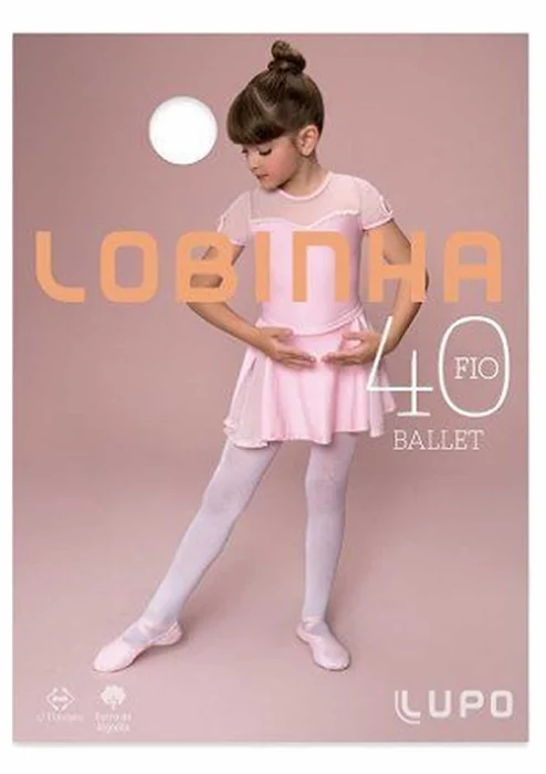 Loba Meia Calça Infantil Lobinha Ballet - Fio 40 (0)
