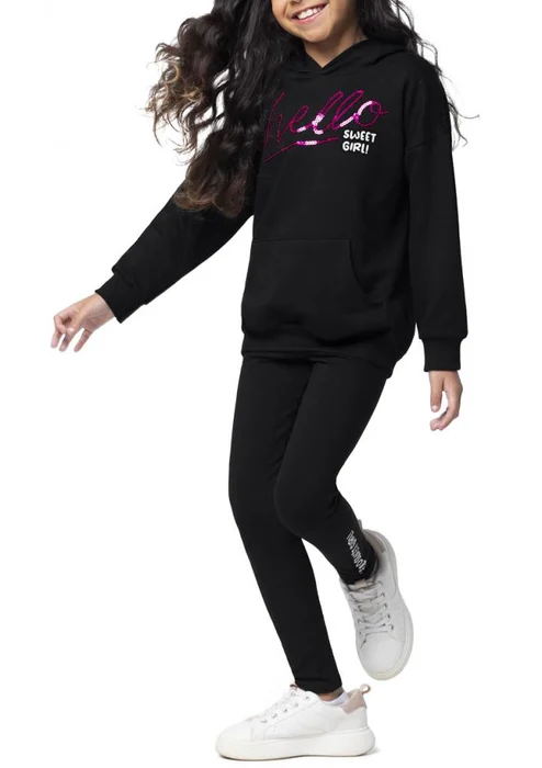 Malwee Conjunto Infantil Menina Hello Sweet Girl! Moletom Flanelado (0)