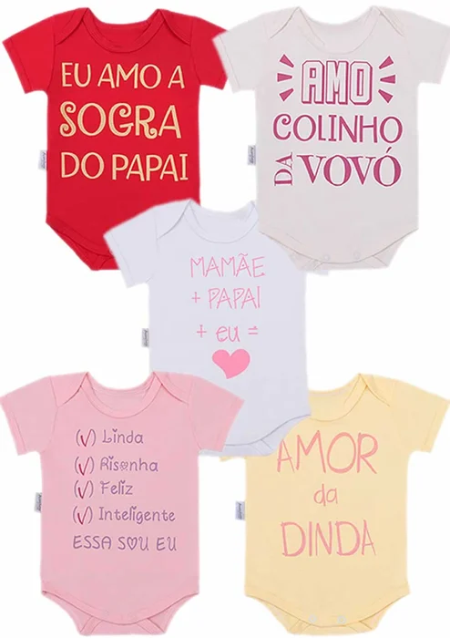 Aconchego do Bebê Body Frases II (0)