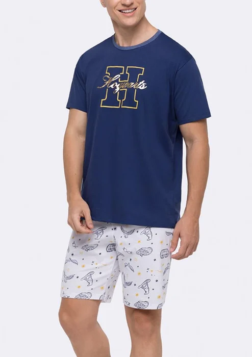 Veggi Pijama Hogwarts Masculino Estampa em Foil (0)