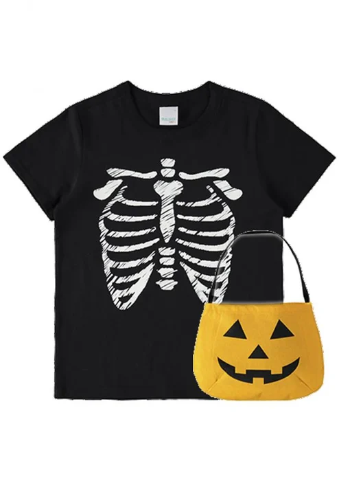 Malwee Camiseta Infantil Unissex Halloween + Bolsa Temática (0)