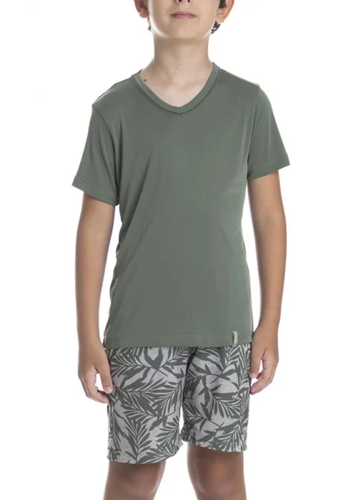 Daniela Tombini Pijama Infantil Curto Estampado Clóvis Light Print (0)