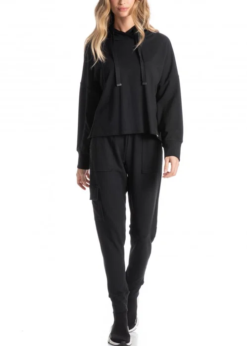 Daniela Tombini Conjunto Cargo Moletinho Viscose Preto (0)