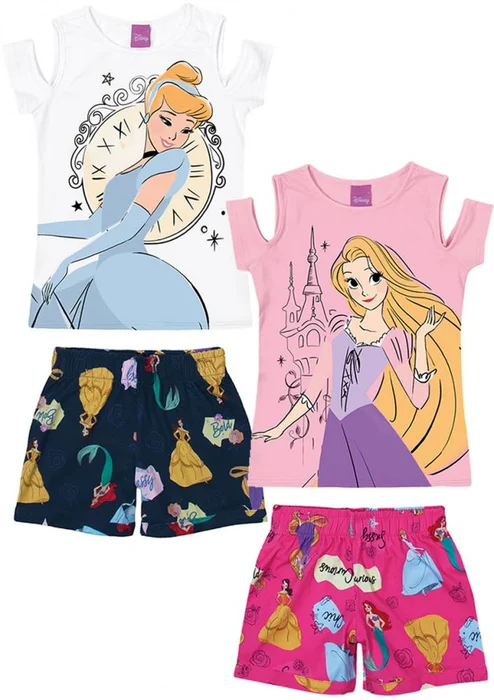 Malwee Conjunto DISNEY® Cinderela e Rapunzel (0)