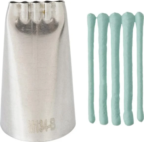 Bico Confeitar Numero 134 Multiplo Silverchef