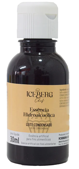 Essência Leite Condensado 30Ml Iceberg