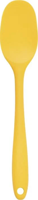 Espátula Silicone Amarela Redonda Pequena Oikos