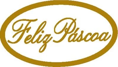 Etiqueta Pascoa Oval Ouro Com 100 Uni Carber
