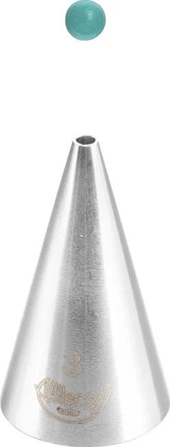 Bico Confeitar Inox Perlê N°3 Un Allonsy