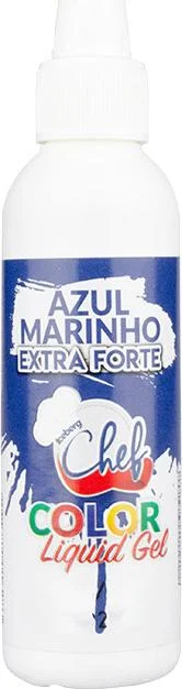 Corante Liquigel Azul Marinho Extra Forte 60G Iceberg