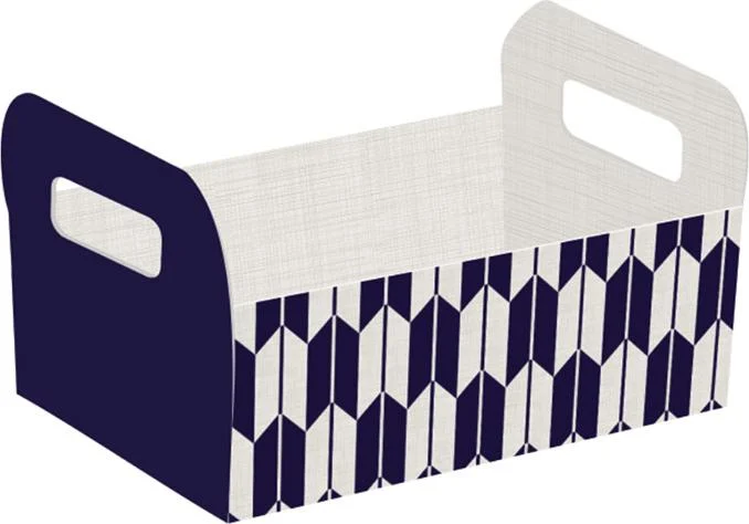 Caixote Papel Cartão Metropole Pequeno 16x10x7,5Cm 1 Unidade Carber