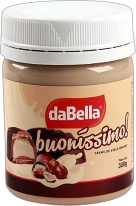Creme de Avelã Branco Buoníssimo 300gr Dabella