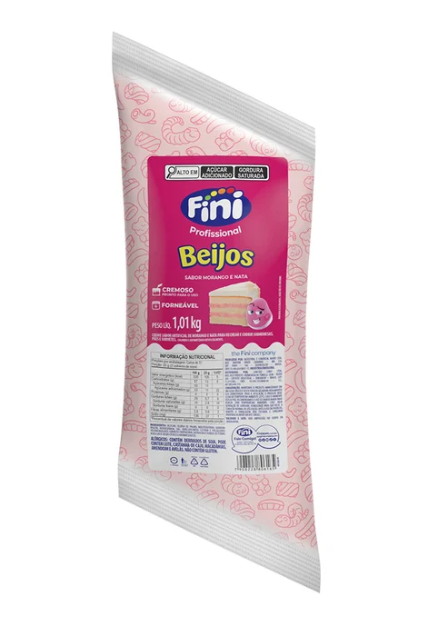 Recheio Beijos 1,01kg Fini 