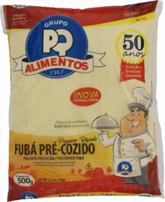 Fubá Pré Cozido 500g PQ