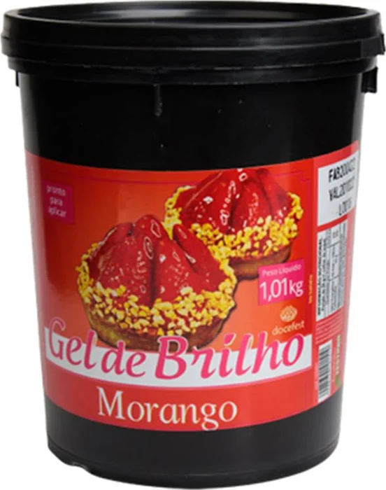 Cobertura Morango 1,01Kg Festbrilho - Festpan