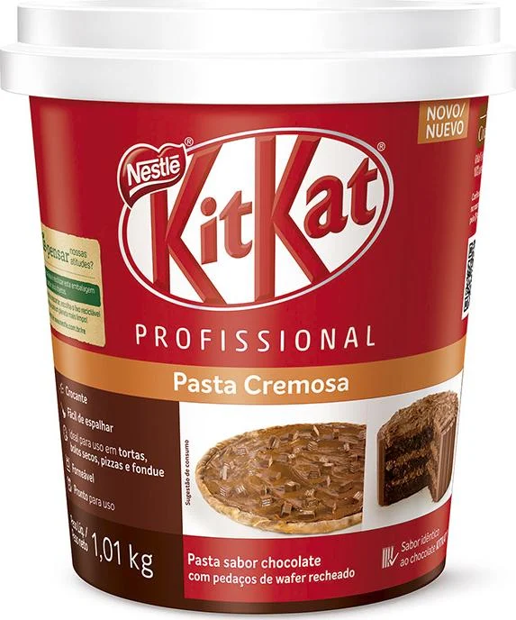 Pasta Cremosa Kitkat 1,01Kg Nestlé