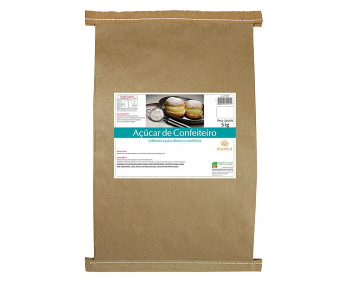 Açúcar Confeiteiro 5Kg Festpan - Festpan