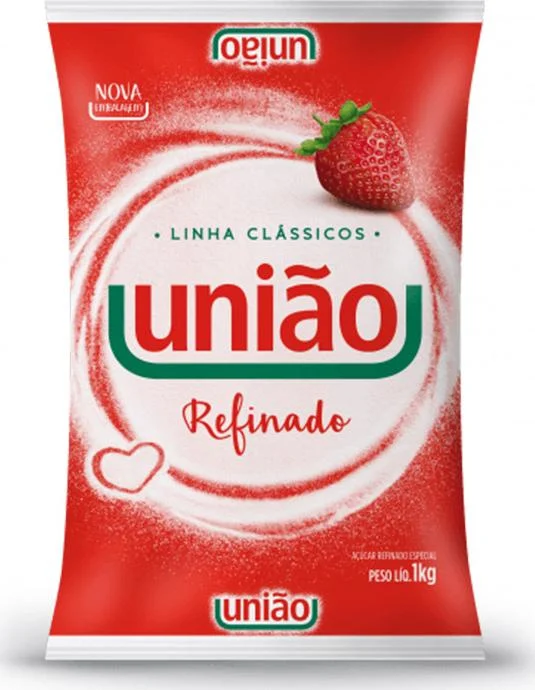 Acucar Refinado 1Kg União Caixa com: 10