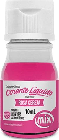 Corante Líquido Rosa Caixa Com 12x10Ml Mix