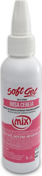 Corante Em Gel Rosa Cereja 60g Mix