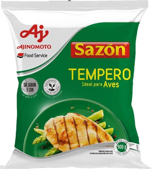 Tempero para Aves Sazon Cor Verde 900g Ajinomoto