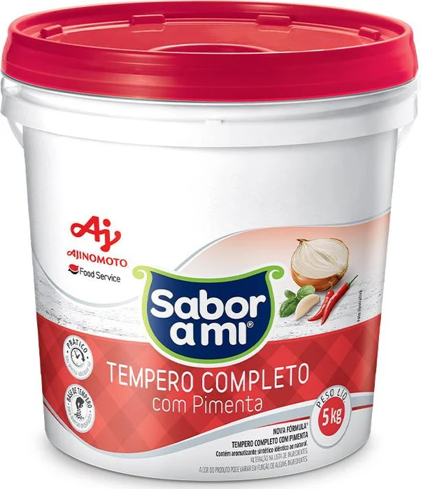 Tempero completo C/Pimenta 5Kg Ami Ajinomoto