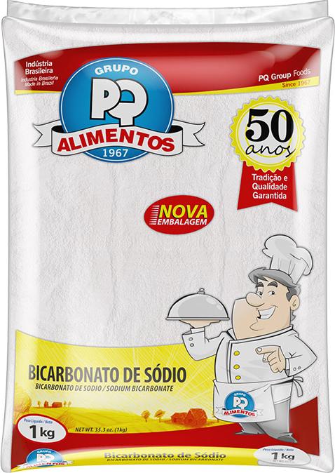Bicarbonato de Sódio 1Kg Pq