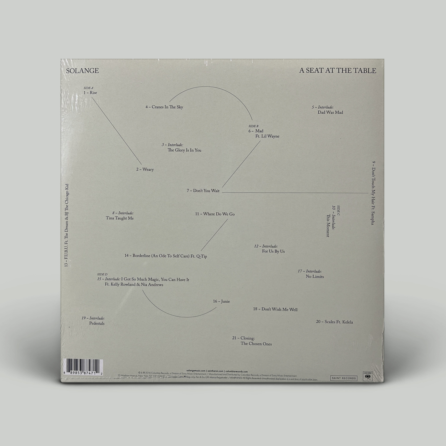 Solange - A Seat At The Table (2 LP) - Importado - Disco de Vinil