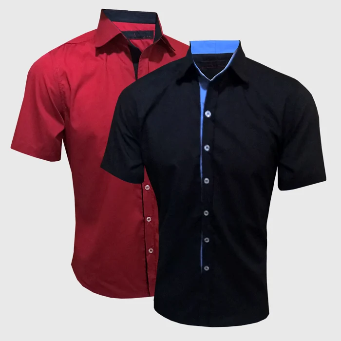 kit-camisa-social-masculina-preto-vermelho